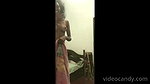 slim Tamil girl showing her treasury