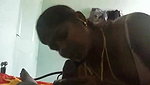 South Indian bhabhi giving blowjob