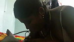 South Indian bhabhi giving blowjob