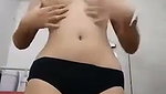 cute gf full nude showing to bf on vc 90641360