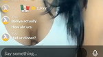 web cam girl boob