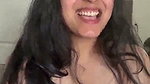 Beautiful girl show her boobs in transparent dress