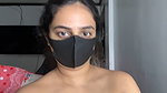 Hot girl showing her huge boobs  shaking