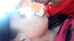 lovers kissing