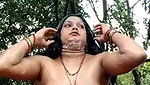 Bhabhi taking bath  showing her boobs