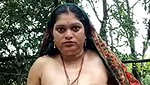 Bhabhi taking bath  showing her boobs