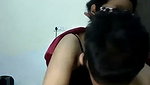 Boyfriend suck her boob  enjoying