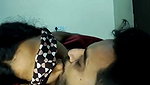 Boyfriend suck her boob  enjoying