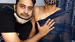 Hot couple romance  showing boobs