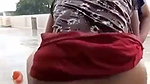 Hot three ladies showing there ass