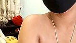 Sexy bhabhi showing her huge boobs