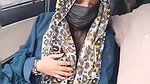 Sexy girlfriend give Blowjob  bf suck her boob inside car