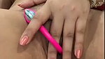 Aunty rubbing her pussy  enjoying