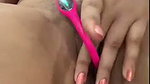 Aunty rubbing her pussy  enjoying
