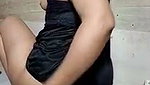 Aunty showing  drilling her ass in bathroom