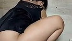 Aunty showing  drilling her ass in bathroom