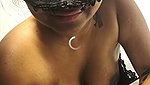 Aunty showing her hairly pussy