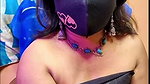 Beautiful bhabhi showing  enjoying