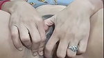 Bhabhi show her asshole  rubing her pussy