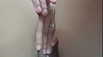 Bhabhi show her asshole  rubing her pussy