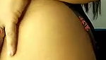 Bhabhi showing her ass pussy  purple panty