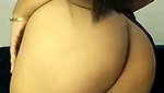 Bhabhi showing her ass pussy  purple panty