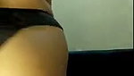 Big ass girlfriend showing her asshole  shaking