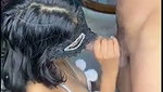 Girlfriend giving deeply Blowjob to bf cock  he love that