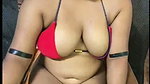 Hot aunty show her pussy  boob