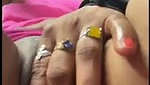 Hot bhabhi showing her wet pussy  rubing