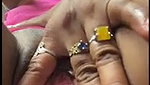 Hot bhabhi showing her wet pussy  rubing