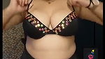 Hot wife showing her boobs