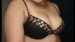 Hot wife showing her boobs