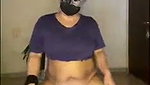 Imdian hot wife showing her body