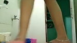 Khushi bhabhi showing her asshole  pissing