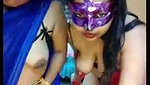 Two aunty enjoying themselves  fuck with dilo