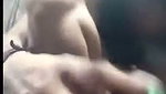 Village aunty showing her ass  hairly pussy