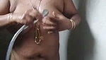 Tamil milf mature huge boobs big ass full bath showing