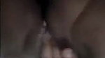 Aunty showing her pussy  finger