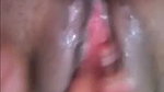 Aunty showing her pussy  finger