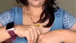 Beautiful bhabhi showing her ass