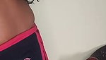 Beautiful girl showing her boobs  Fingering