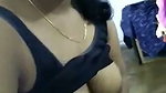 Beautiful girl showing her boobs  hairly pussy