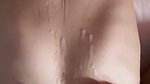 Beautiful girl showing while bathing