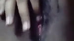 Beautiful Telugu bhabhi showing her wet pussy