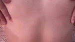 Boyfriend cum on gf face