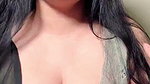 Manvi Chugh hot cleavege and belly dance in livestream