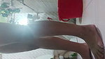 Hot aunty showing  taking bath