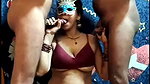 Husband share his wife  give Blowjob