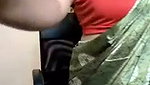 Sexy girl showing her beautiful boob  pressing